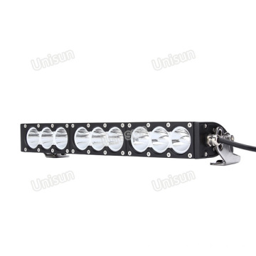 Barra de luz LED CREE de 17 polegadas 90W para Jeep Wrangler